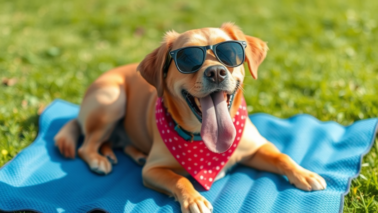 Chillin’ Out: The Proper Use Of Coolin’ Mats For Dogs