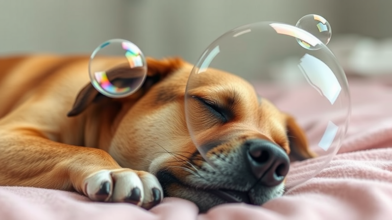 The Mystery Of Bubble Sounds: What Your Dog’s Sleep Noises Really Mean